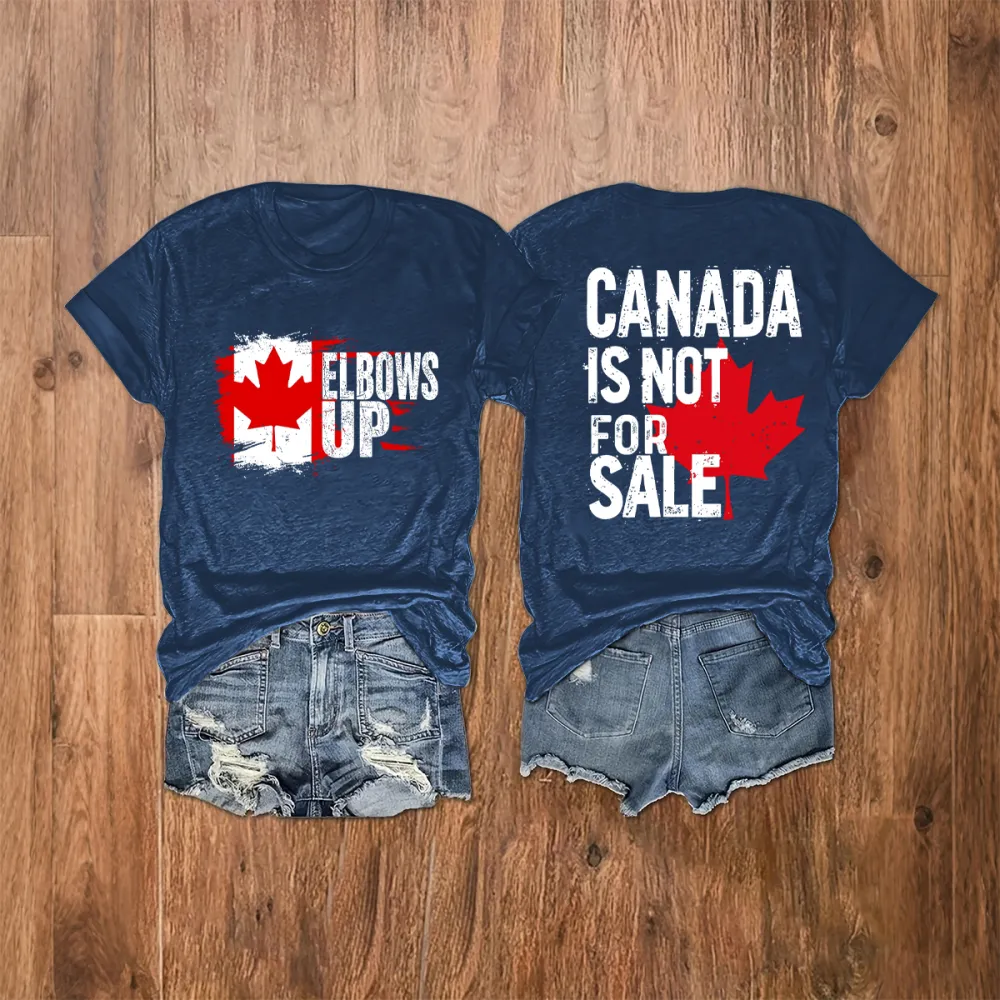 Women's Canada Is Not For Sale T-Shirt