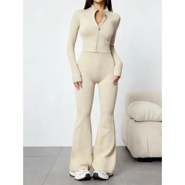 Women's Knitted Two-Piece Set