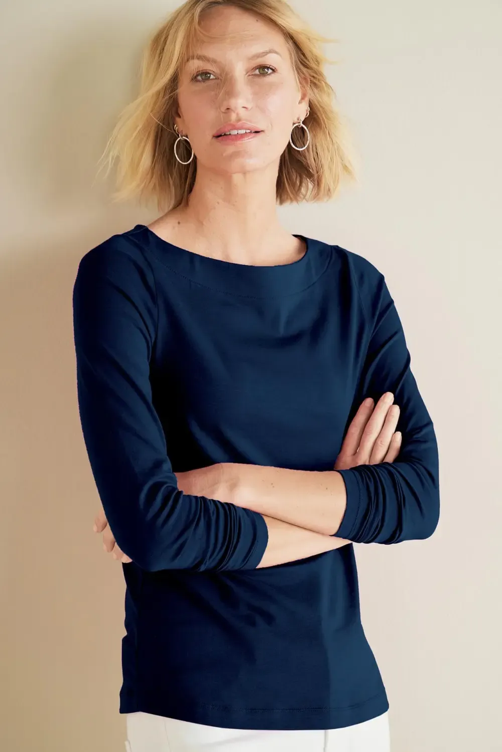 SoftEssentialâ¢ Pima Long Sleeve Tee I