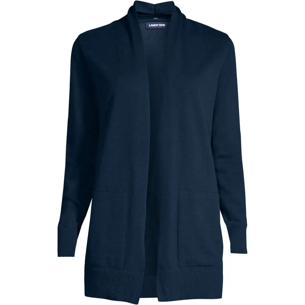 Women's Long Sleeve Open Long Cardigan Sweater