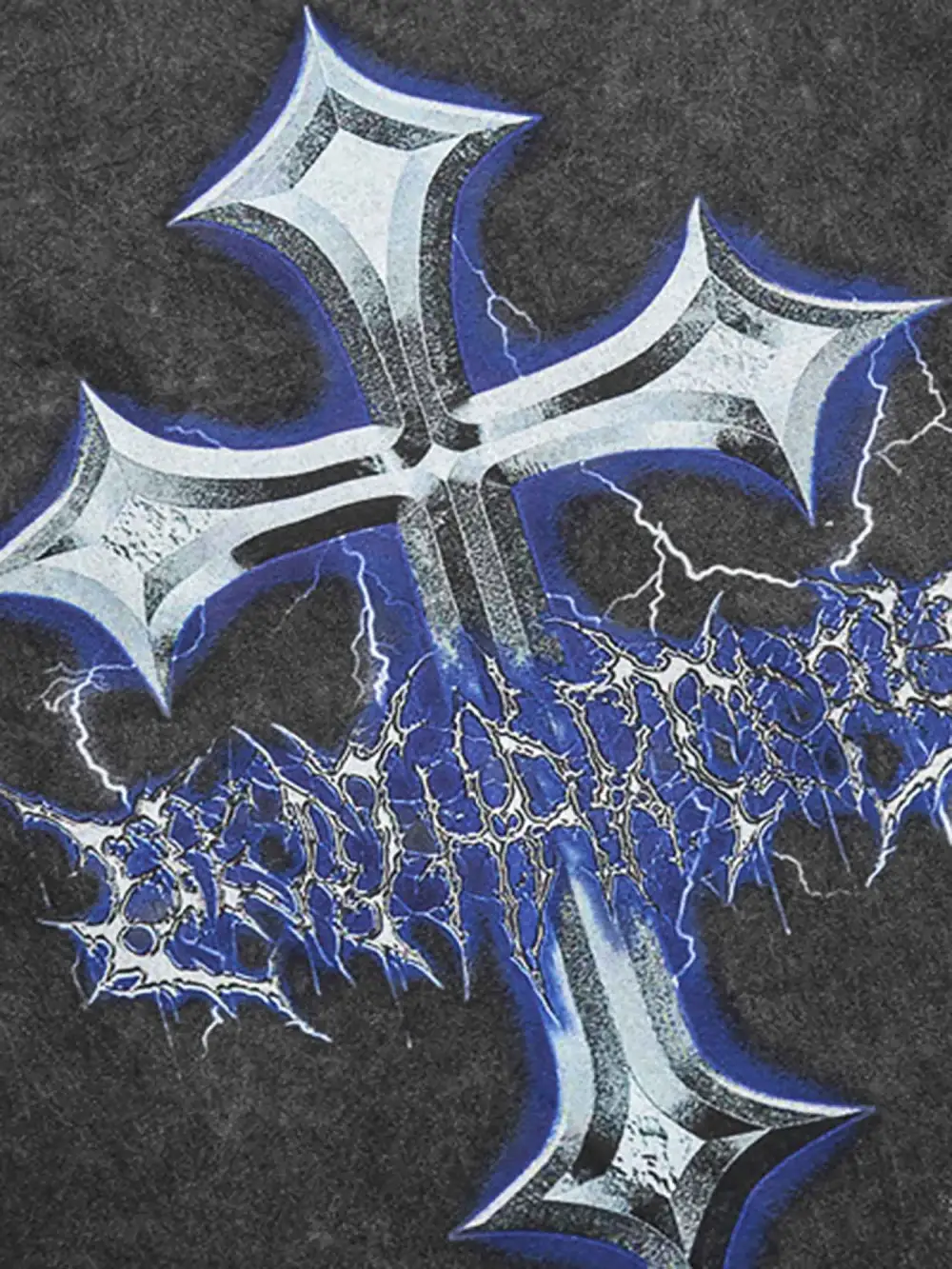 High Street Washed And Aged Loose T-Shirt