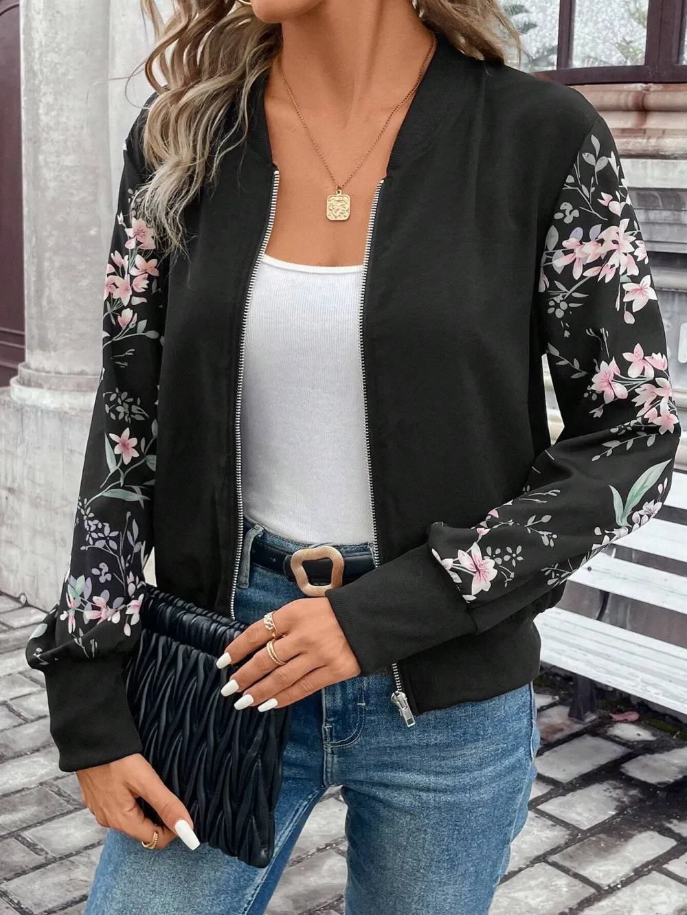 Women's Casual Leopard Print Patchwork Jacket ,Long Sleeve,Office Wear Women Set