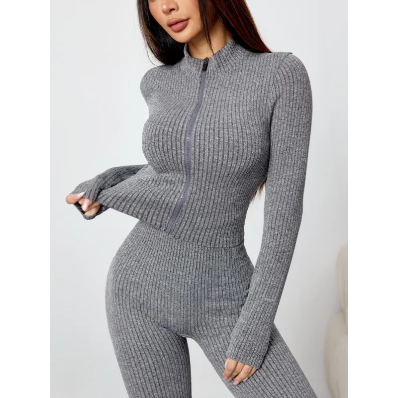Women's Knitted Two-Piece Set