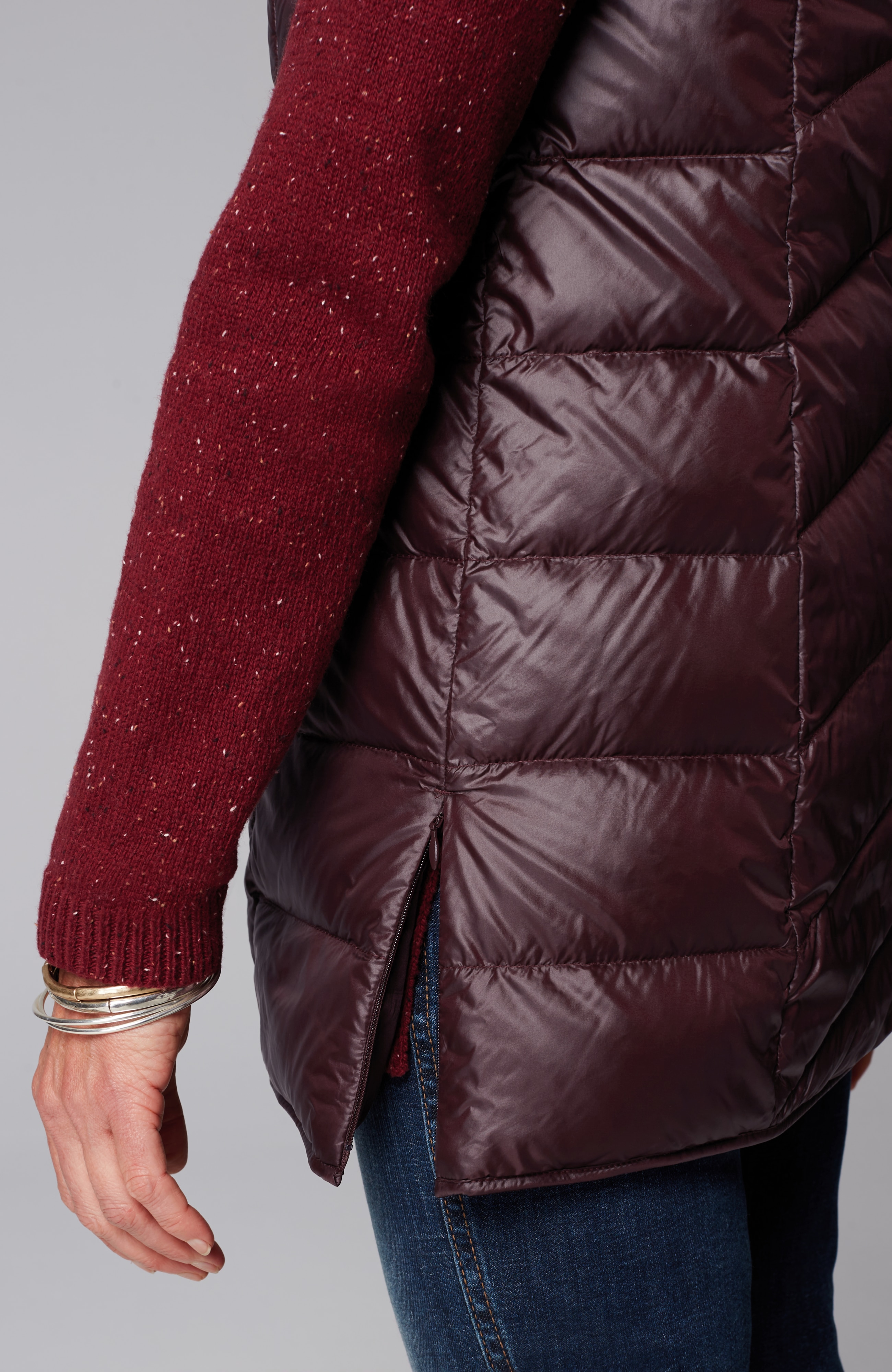 Side-Zip Down Puffer Vest