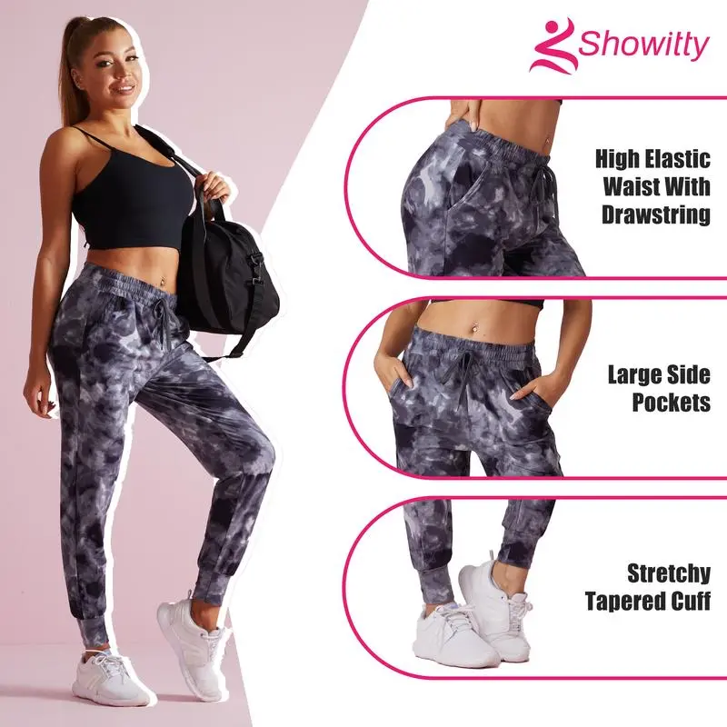 Lightweight Plus Size Joggers for Workout & Lounge