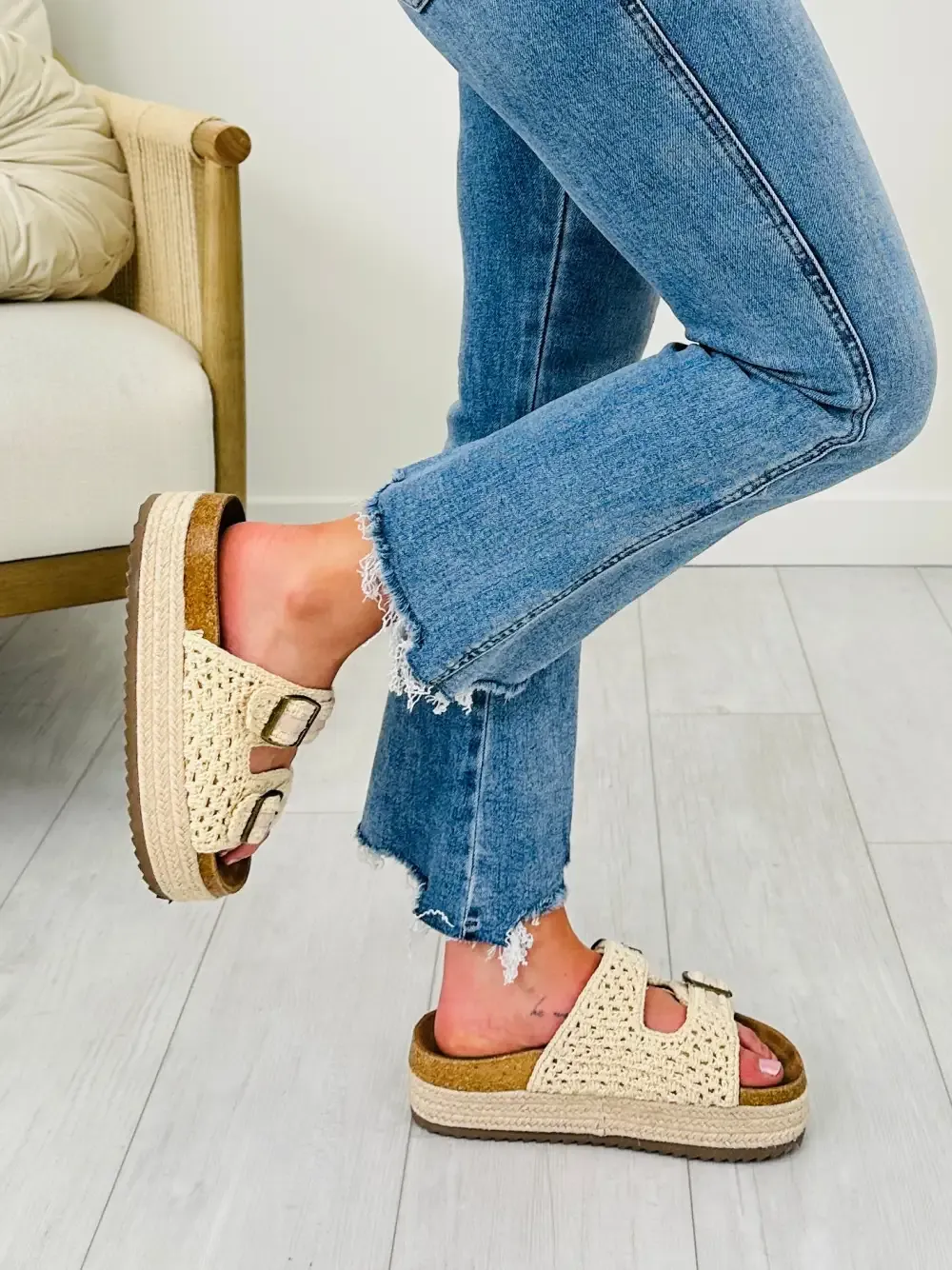 Kick Back And Relax Kick Flare Cropped Jeans in Reg/Curvy