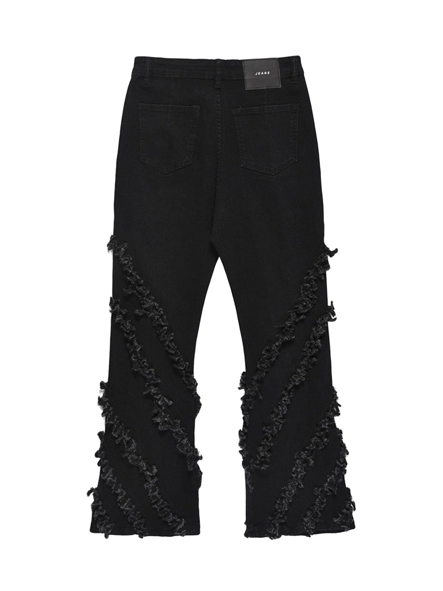 Vintage Rough Edge Flared Jeans - 1721