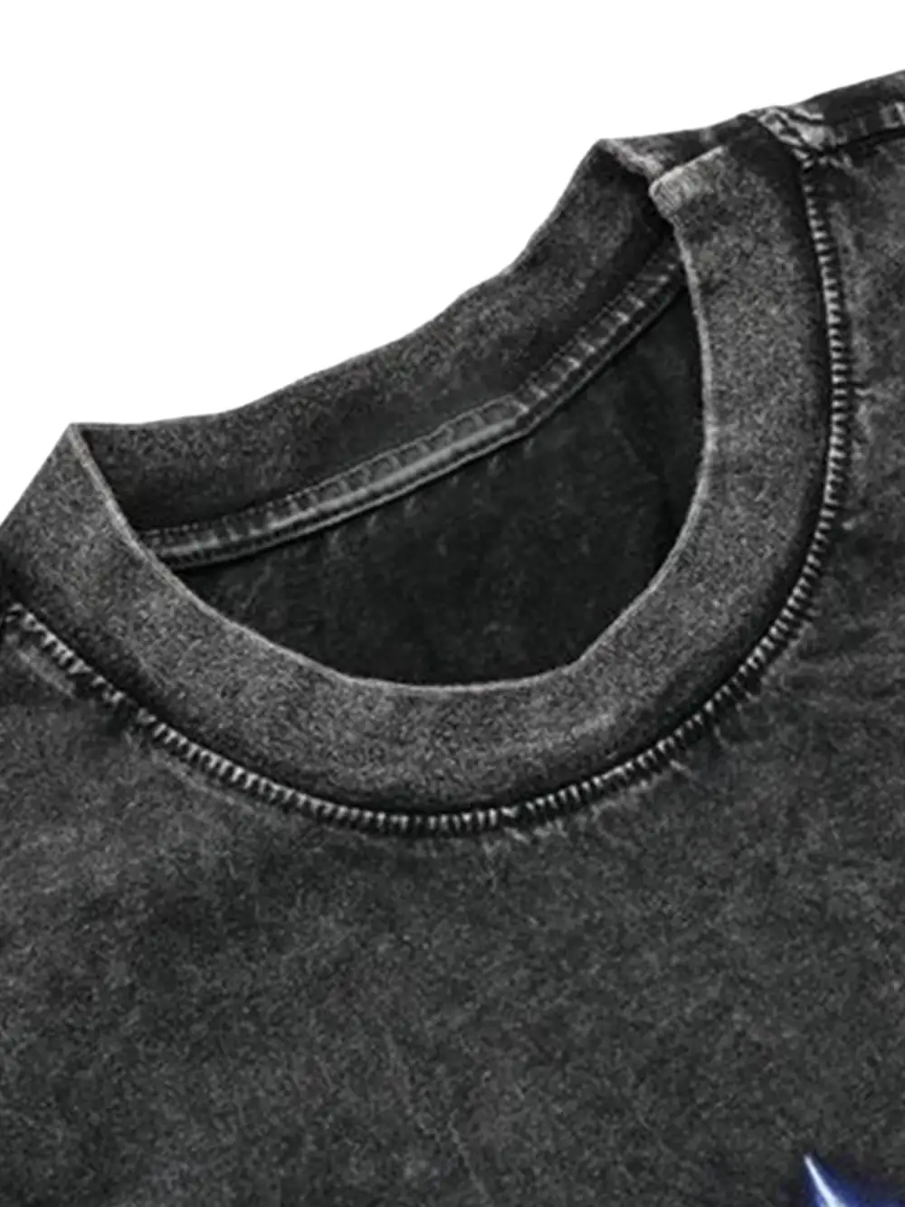 High Street Washed And Aged Loose T-Shirt