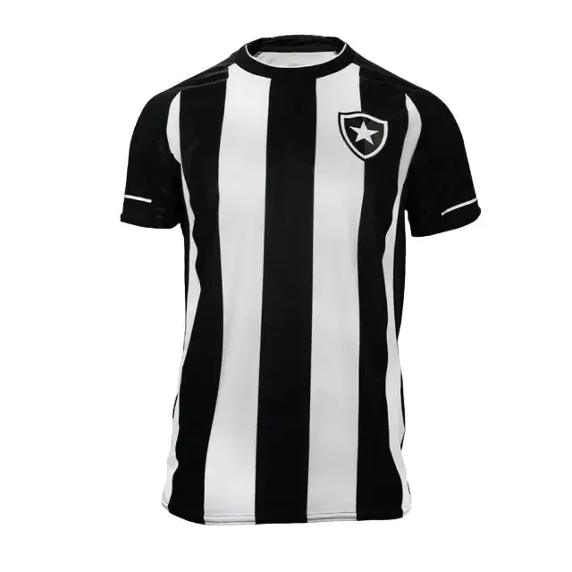 Camisa Botafogo Home 22/23 - Preta e Branca