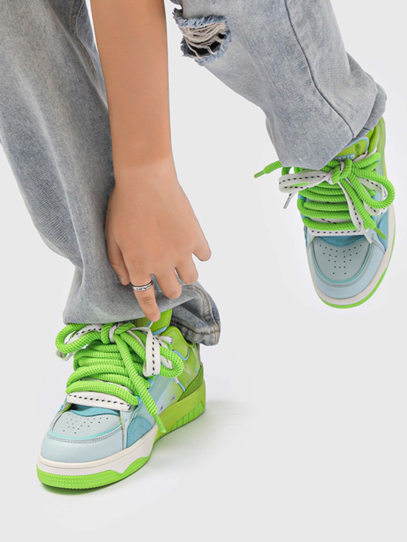 Hip-hop Personality Skateboard Shoes - 1837