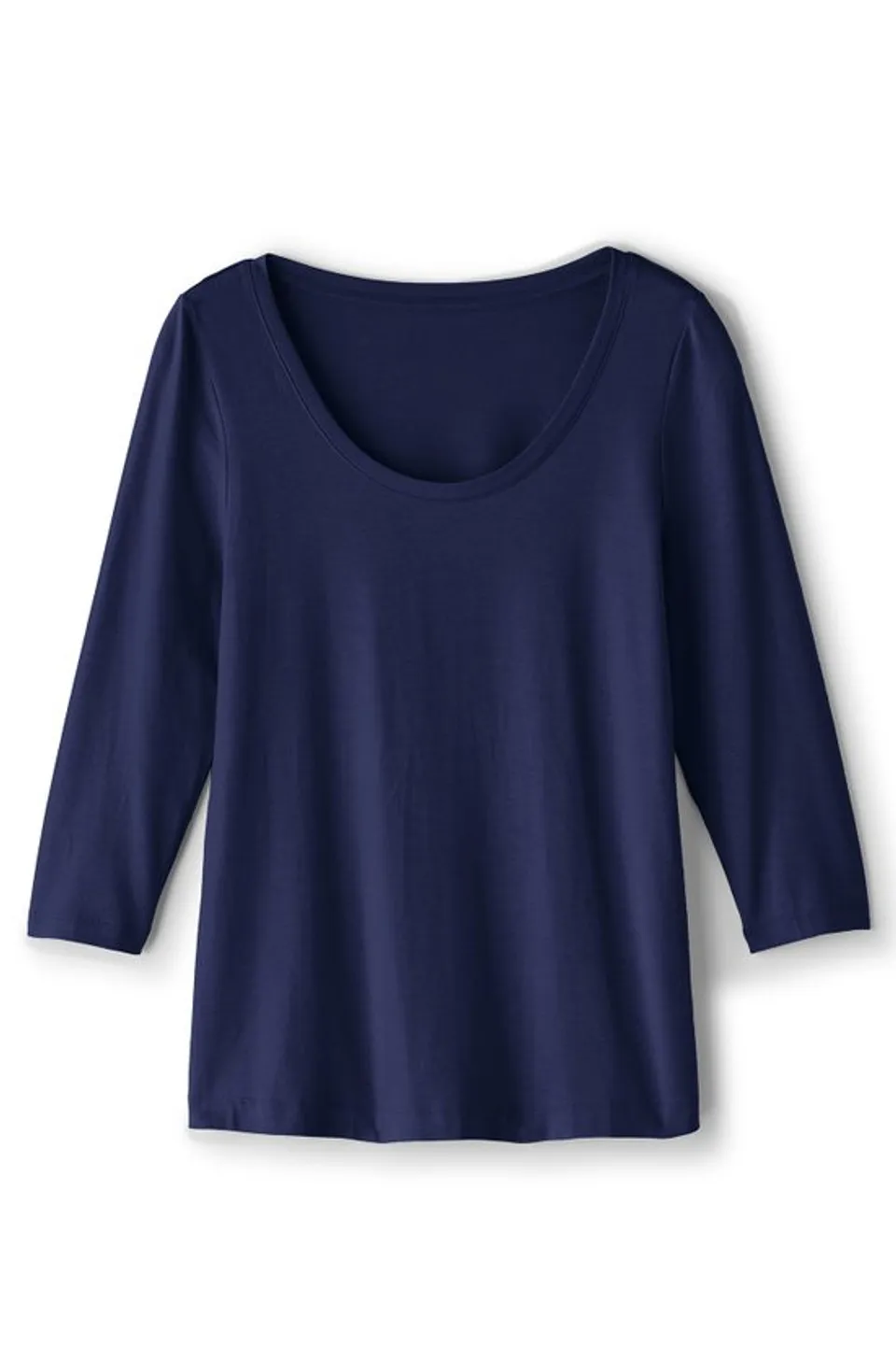 SoftEssential™ Supima® 3/4 Sleeve Tee I