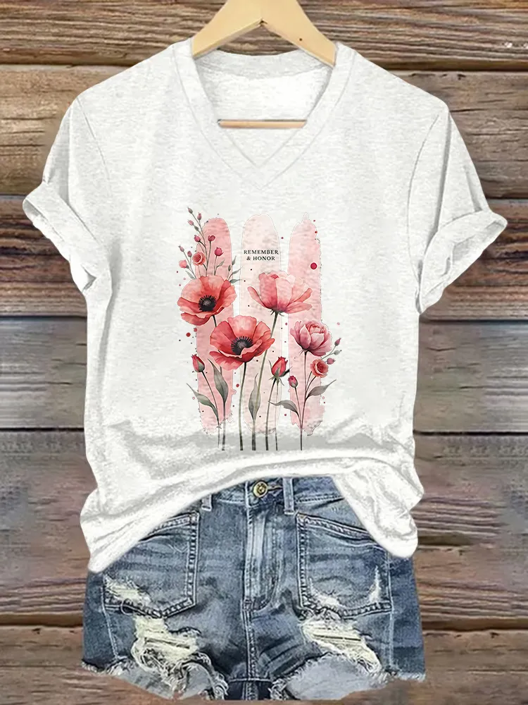 Women'S Remember And Honor T-Shirt