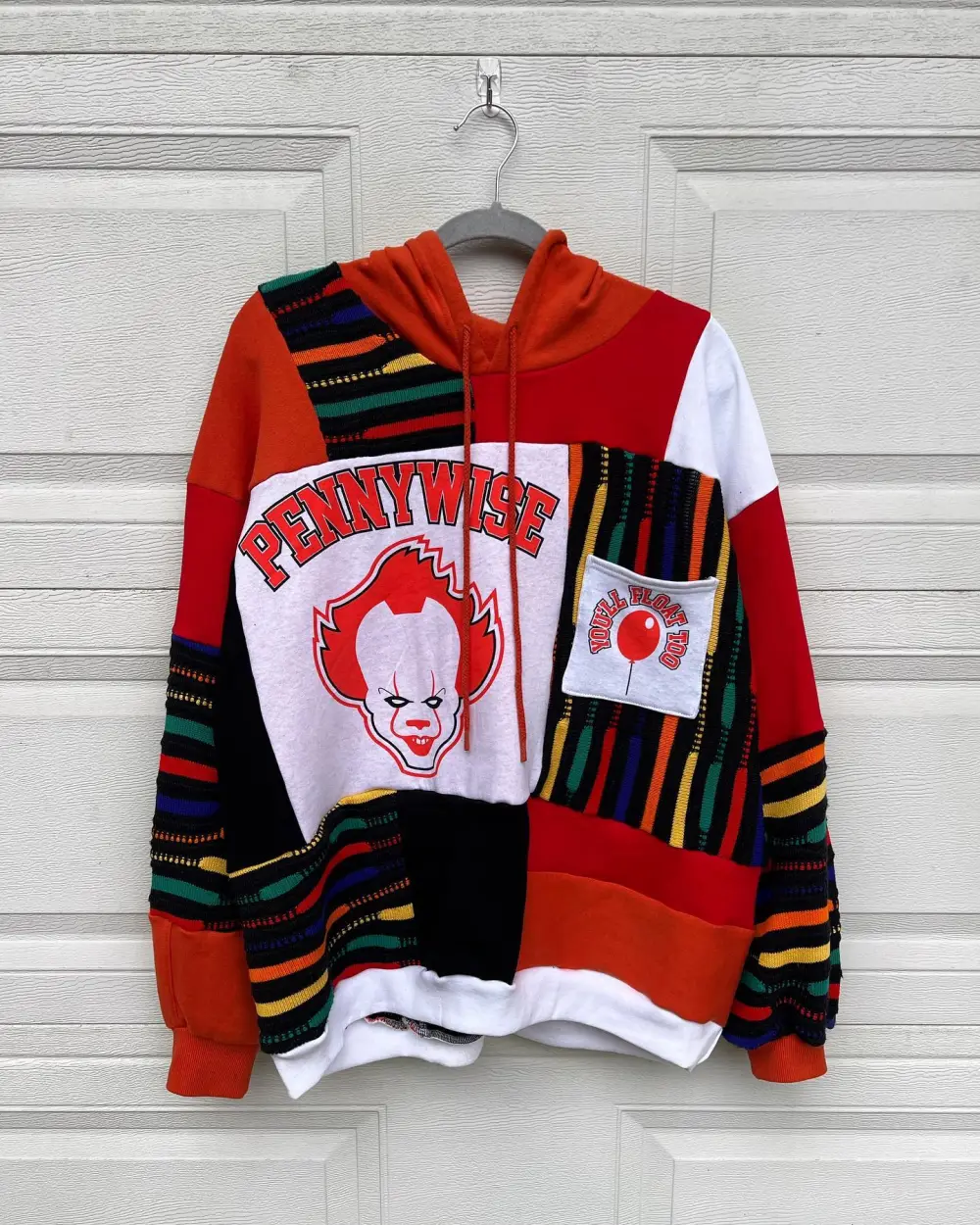 Red hoodie sweatshirts how perfect and cozy piece for your Halloween day