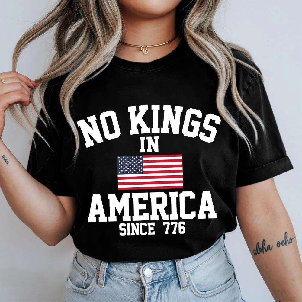 No Kings In America Tee
