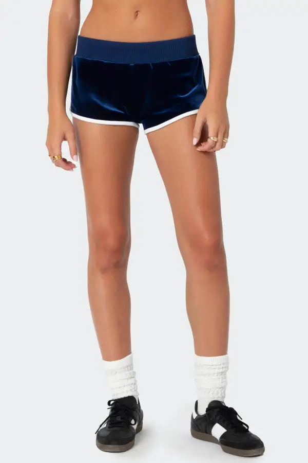 08 Velour Shorts