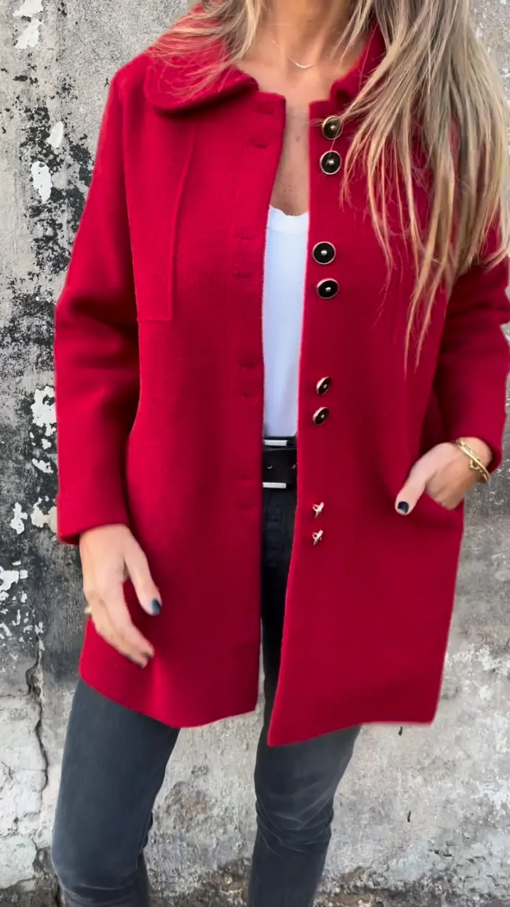 Vibrant Elegance Coat
