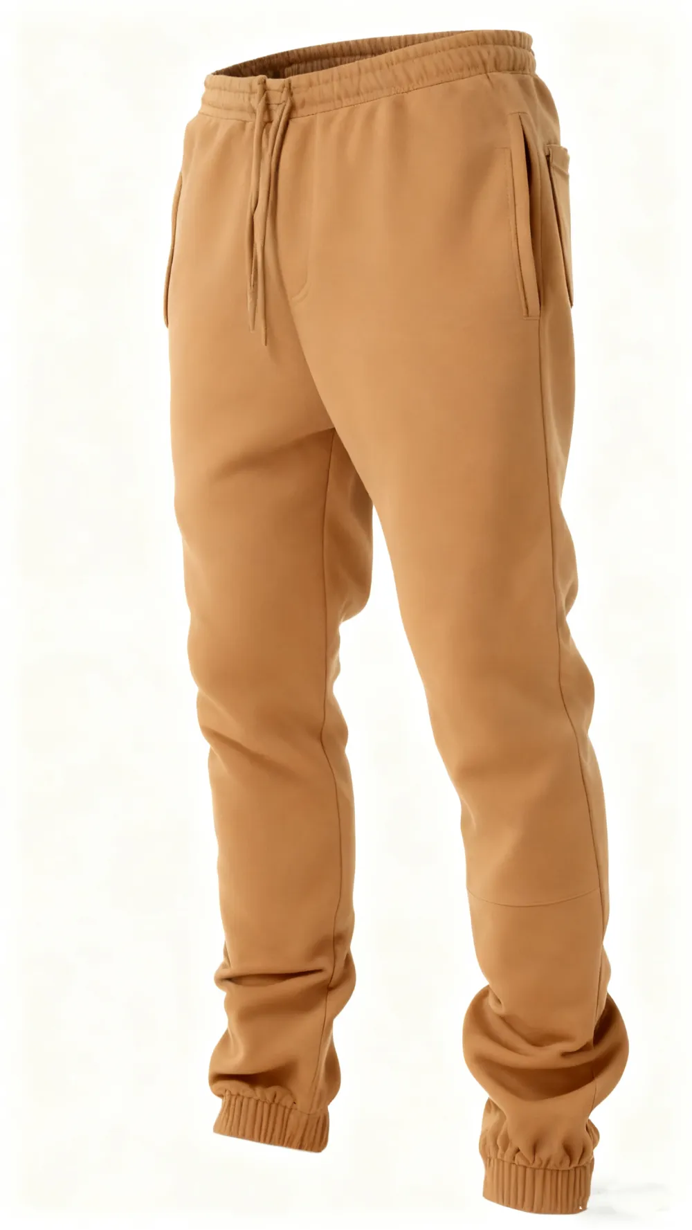 Mens Fleece Wide Leg Sweatpants
