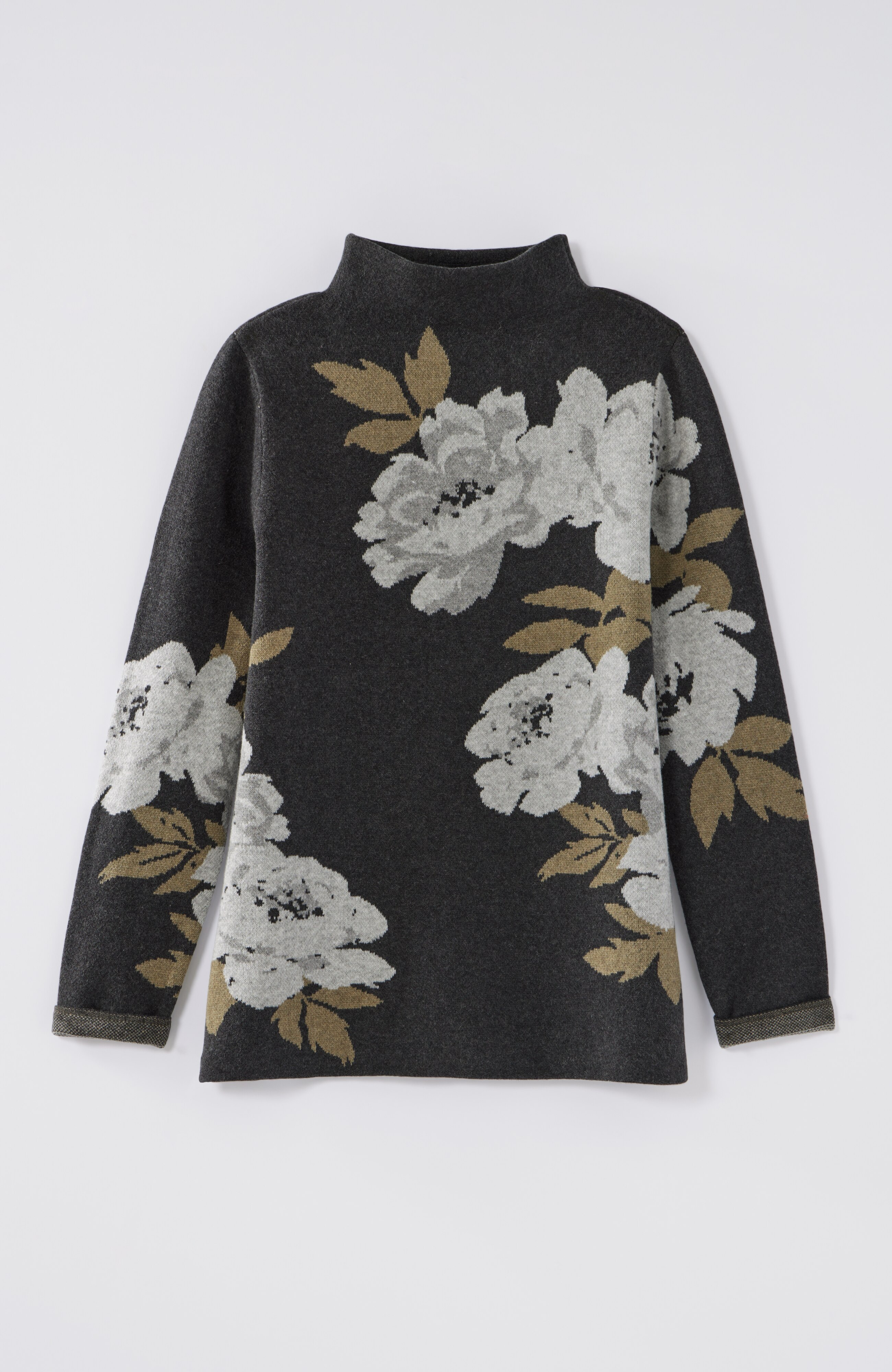 Majestic Funnel-Neck Sweater