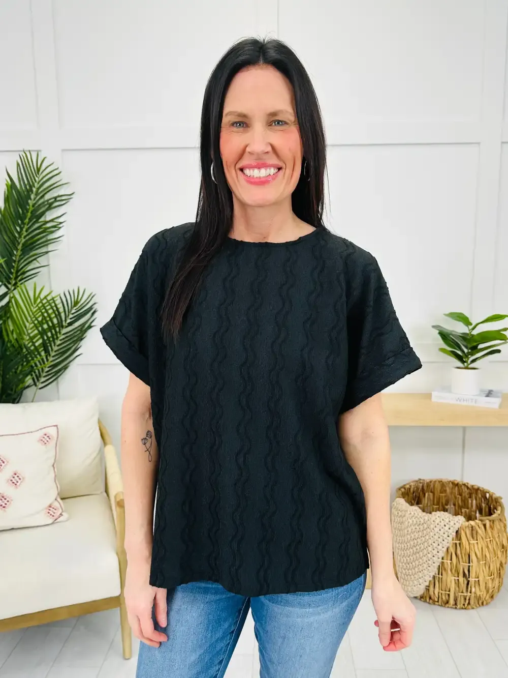 Effortless In Style Top- Multiple Colors!