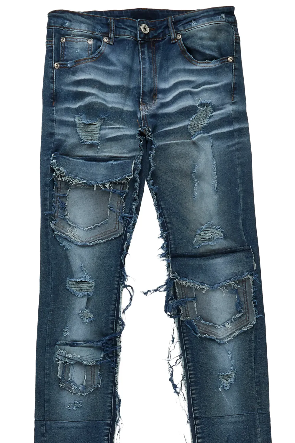 Esteban Vintage Super Stacked Flare Jean
