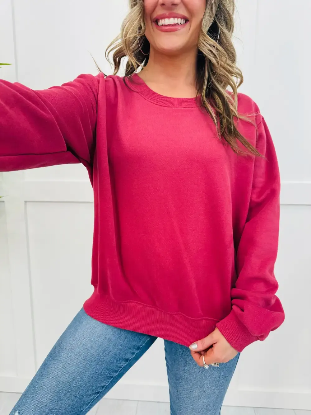 REG/CURVY MOCO Exclusive Basic Babe Pullover- Multiple Colors!