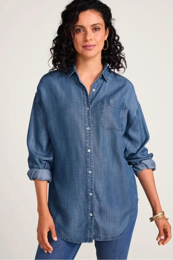 Je Veux Long Sleeve Big Shirt