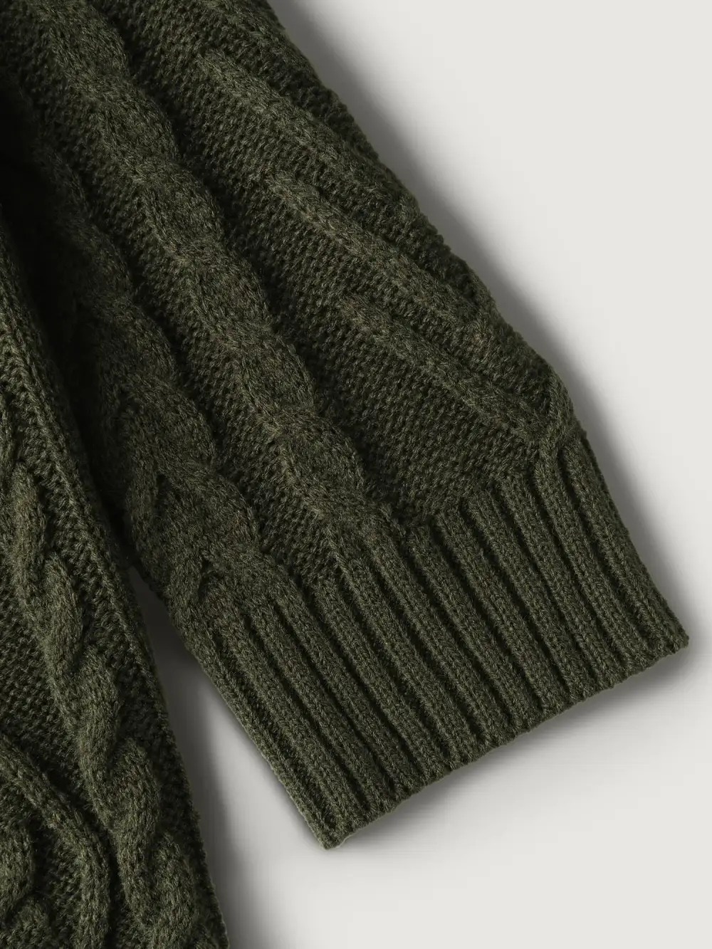 Textured Front-Tie Ribbed Hem Knit Cardigan