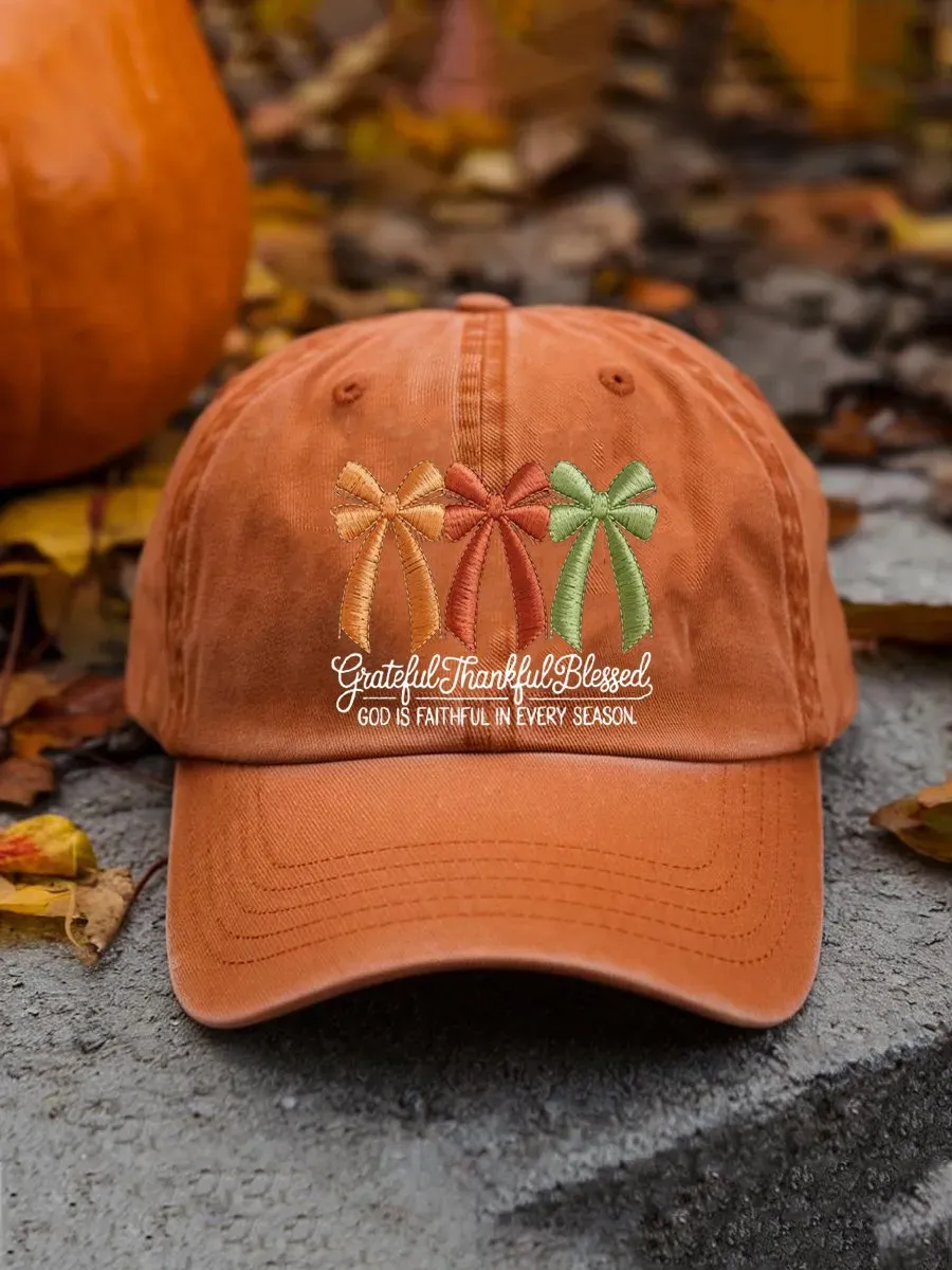 Autumn Style Print Hat