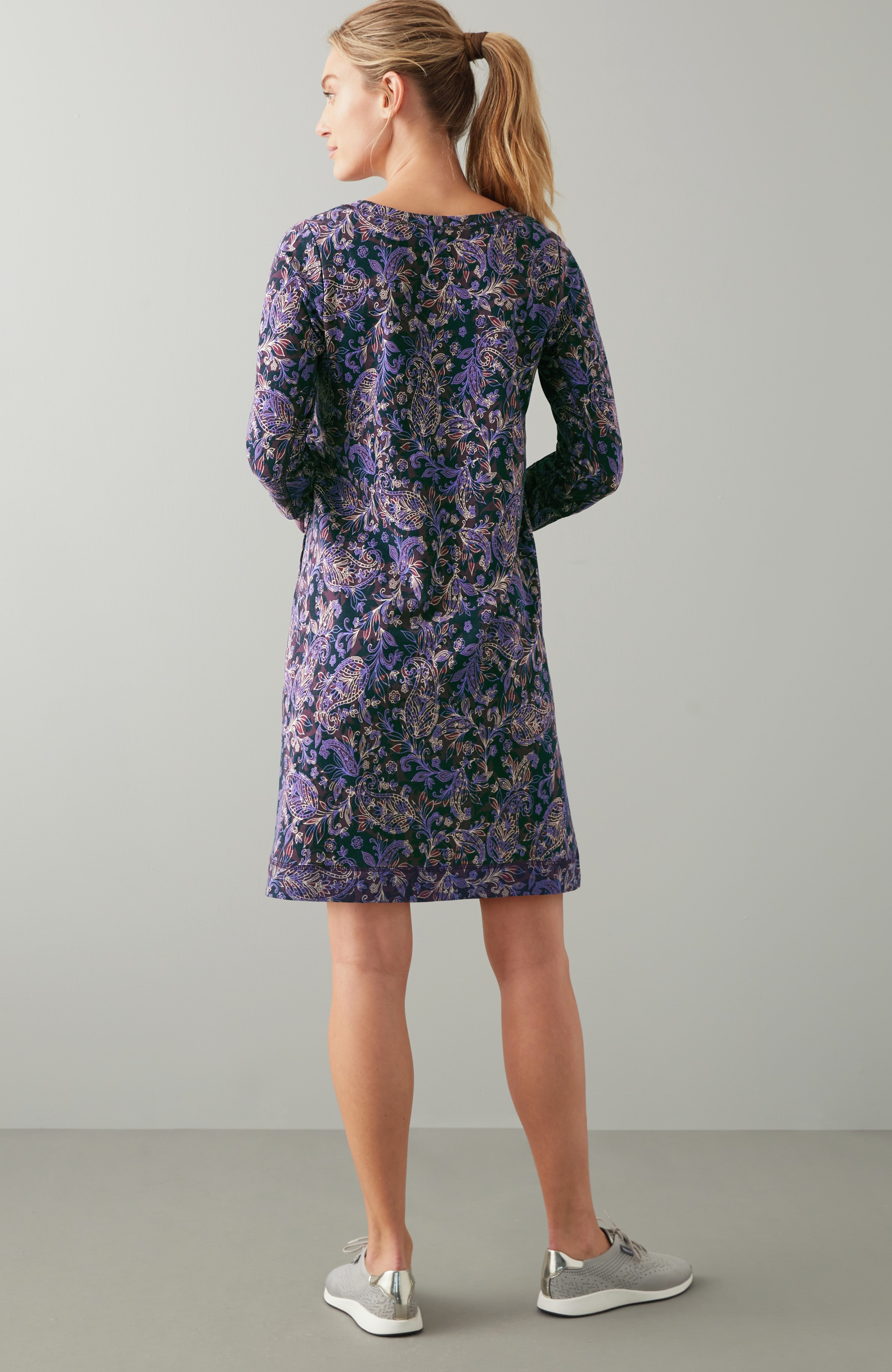 Fit Elevate Terry Seamed Dress