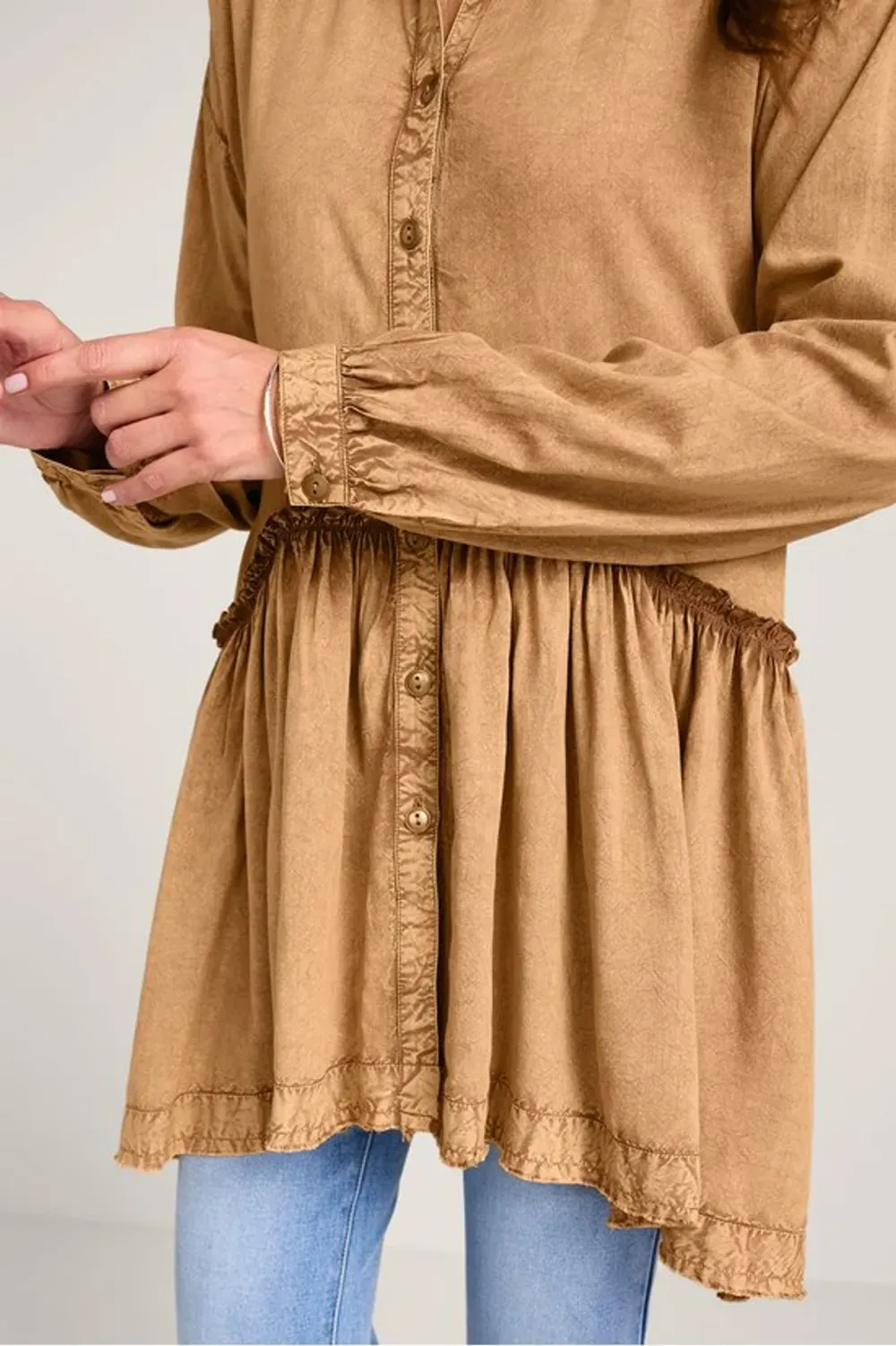 Folklore Long Sleeve Big Shirt