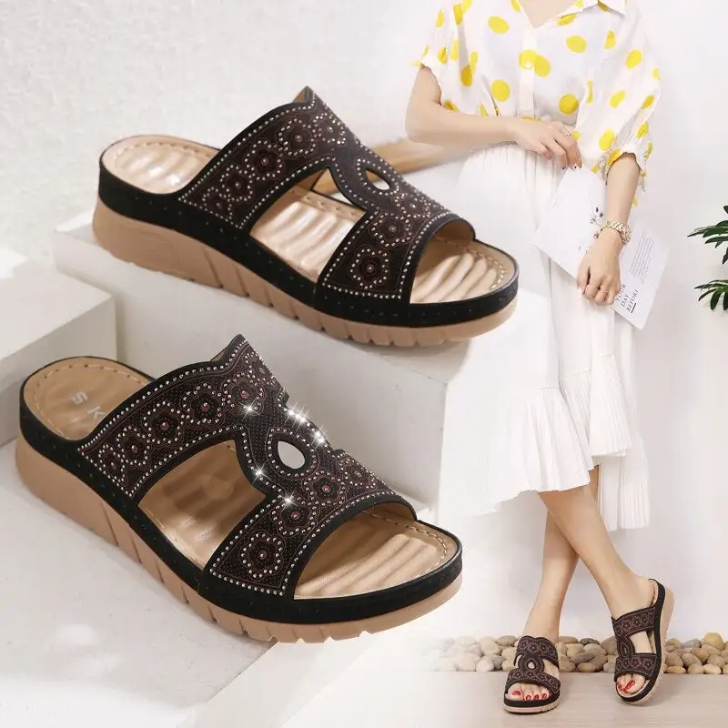 Cilool Ethnic style women's sandals
