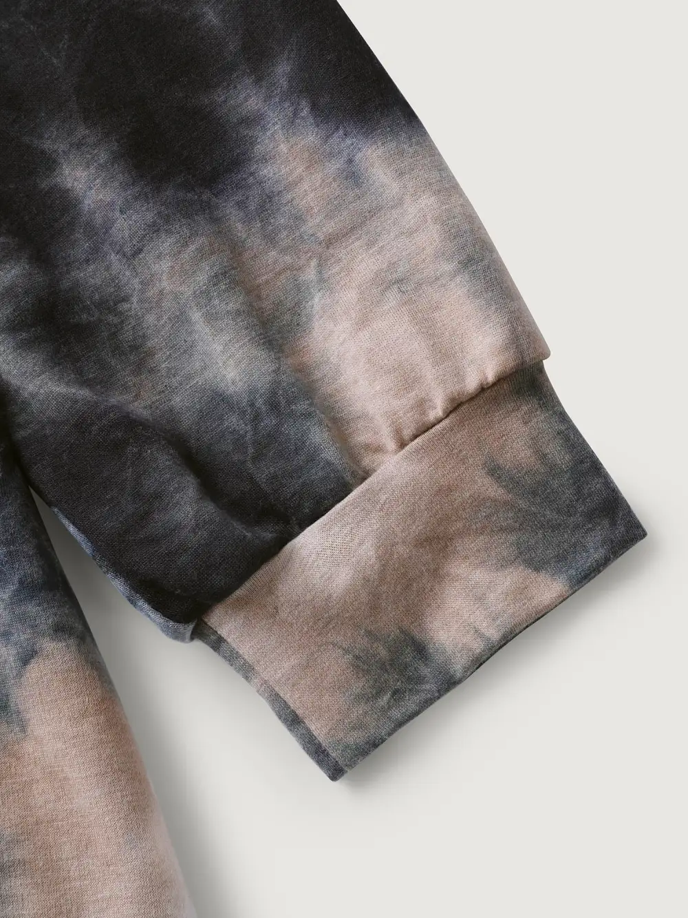 Round Neck Tie-Dye Sweatshirt