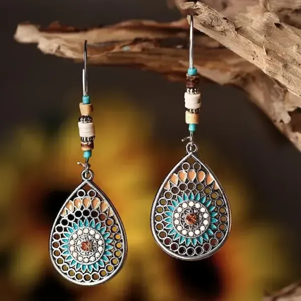 Bohemian Ethnic Hollow Out Vintage Earring