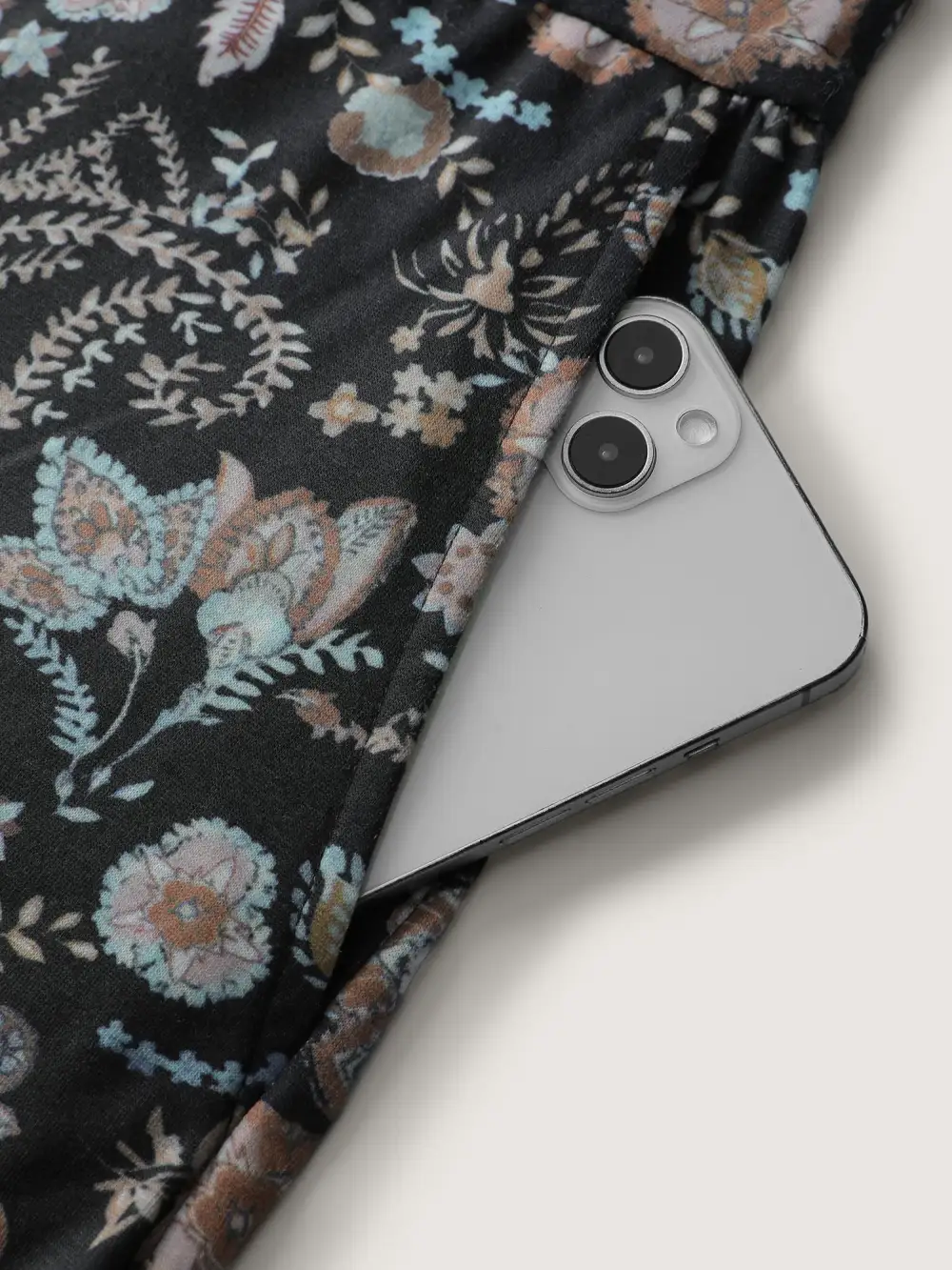 Floral Adjustable Stretchy Waist Jumpsuit