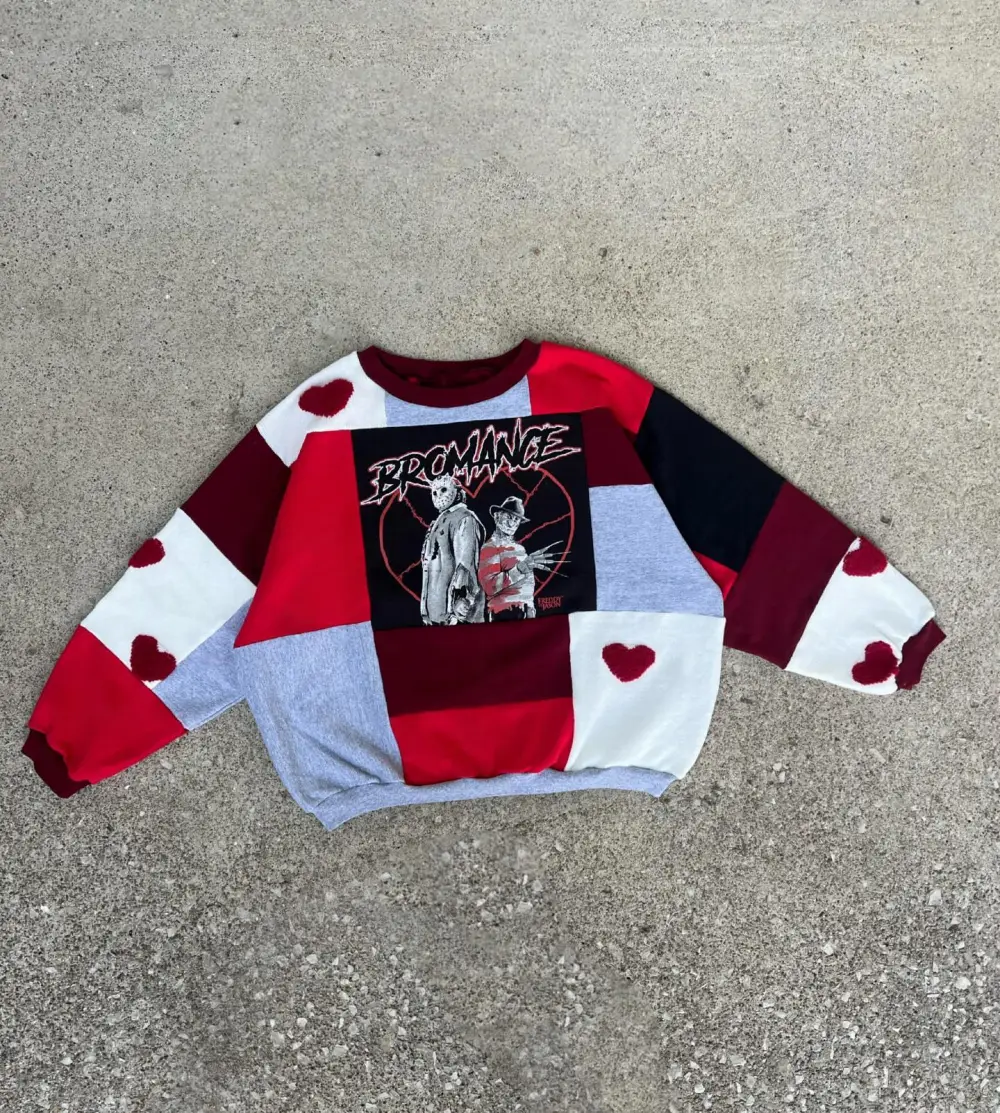 Red hoodie how perfect and cozy piece for your Halloween day