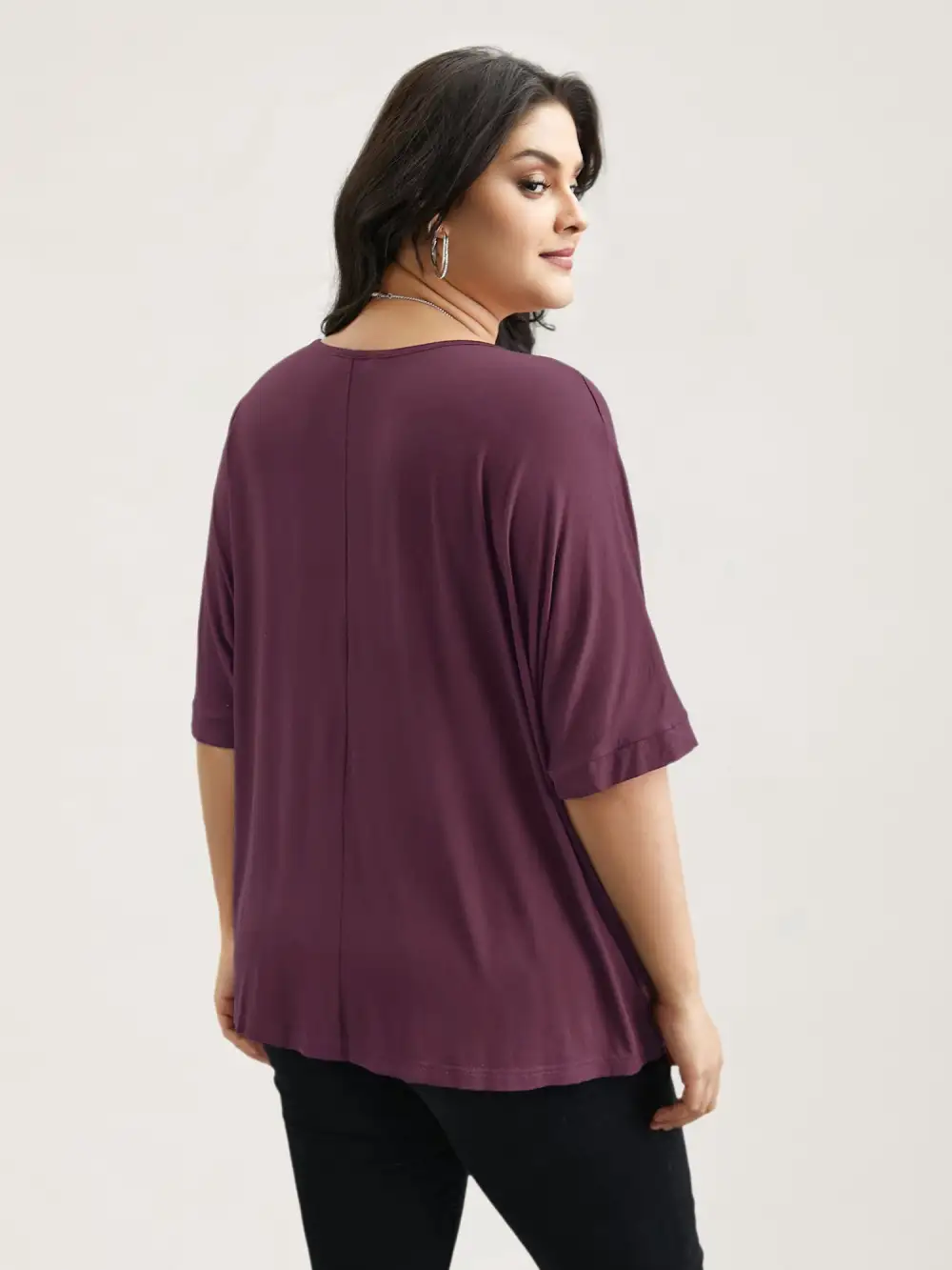 Supersoft Round Neck Plain T-Shirt