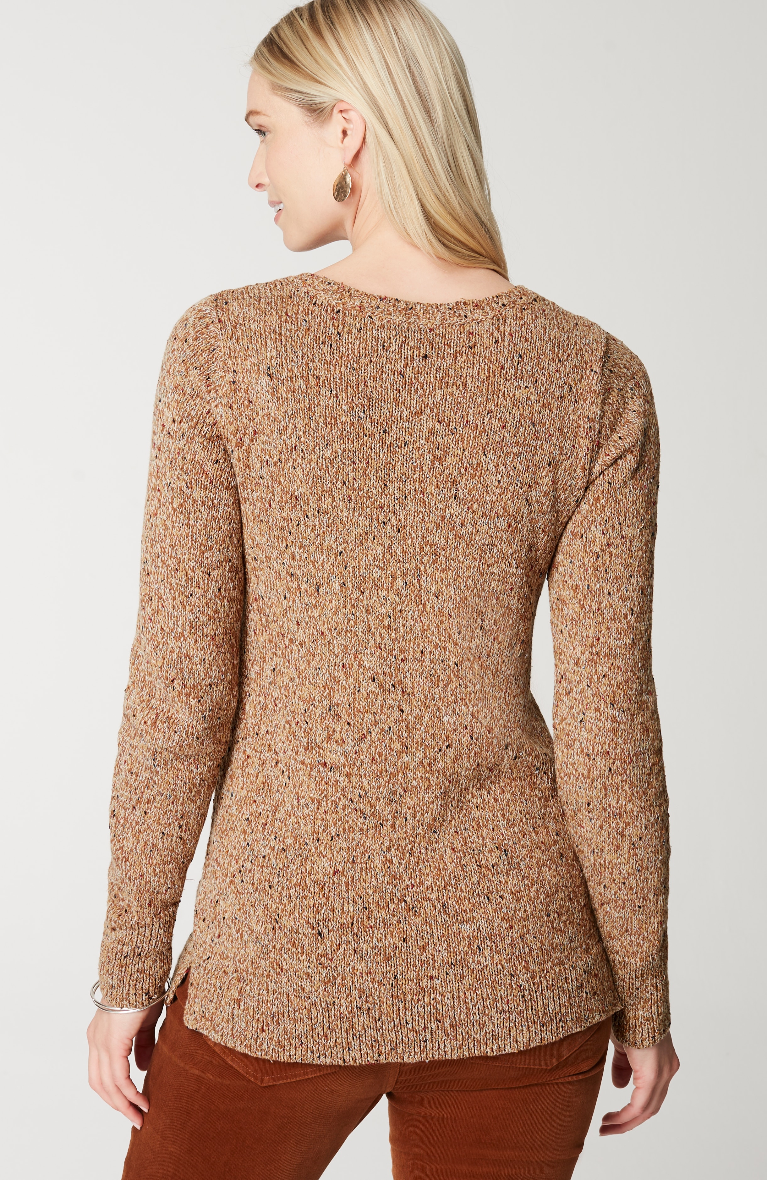 Tweed Pullover Sweater