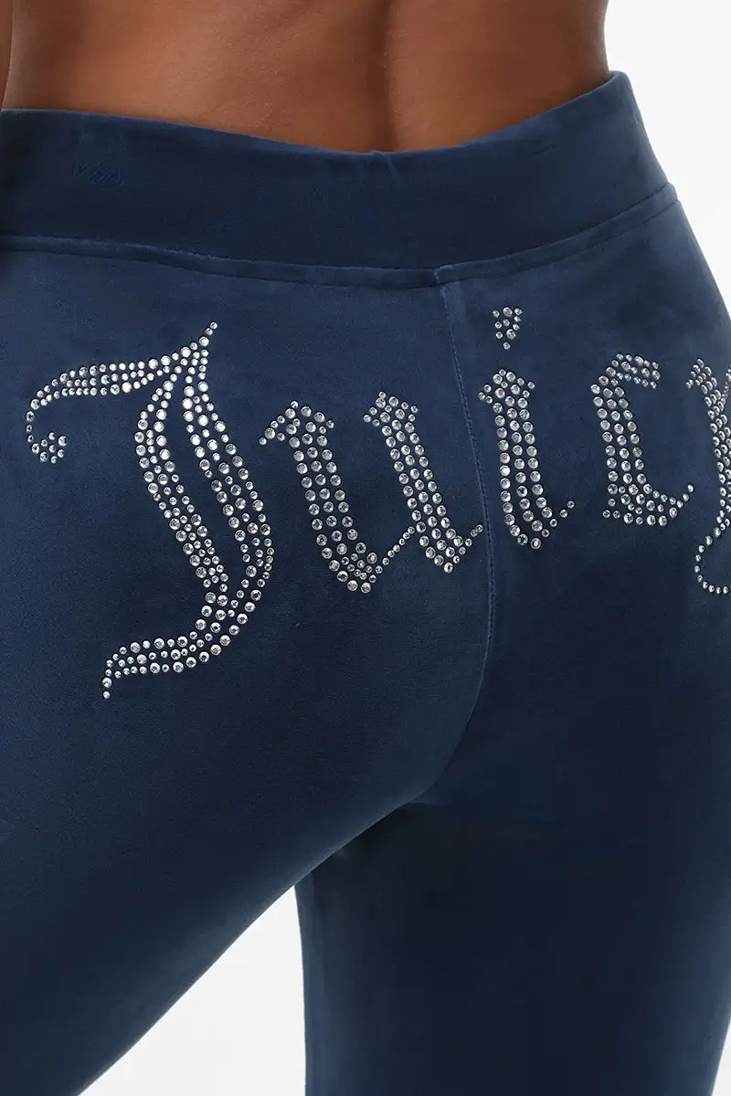 Big Bling Velour Jogger