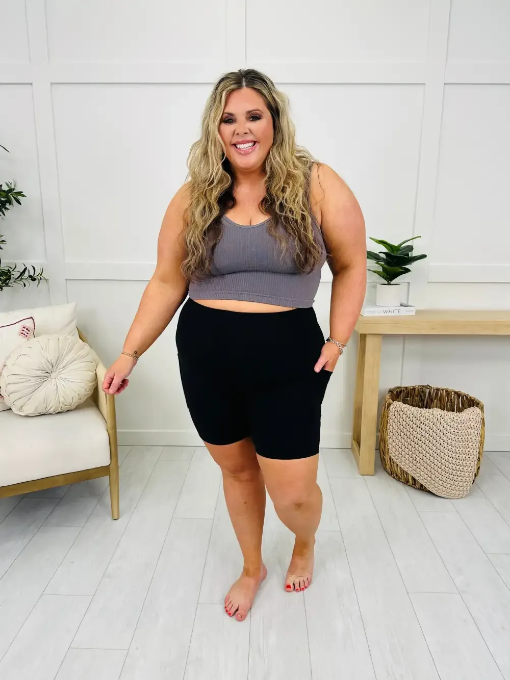 Tummy Control MOCO Exclusive Design Biker Shorts