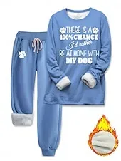 Women's Daily Hoodie Long Sleeve Hooded Graphic Letter Drawstring Print Casual Daily Black Pink Blue Fall Loose Fit