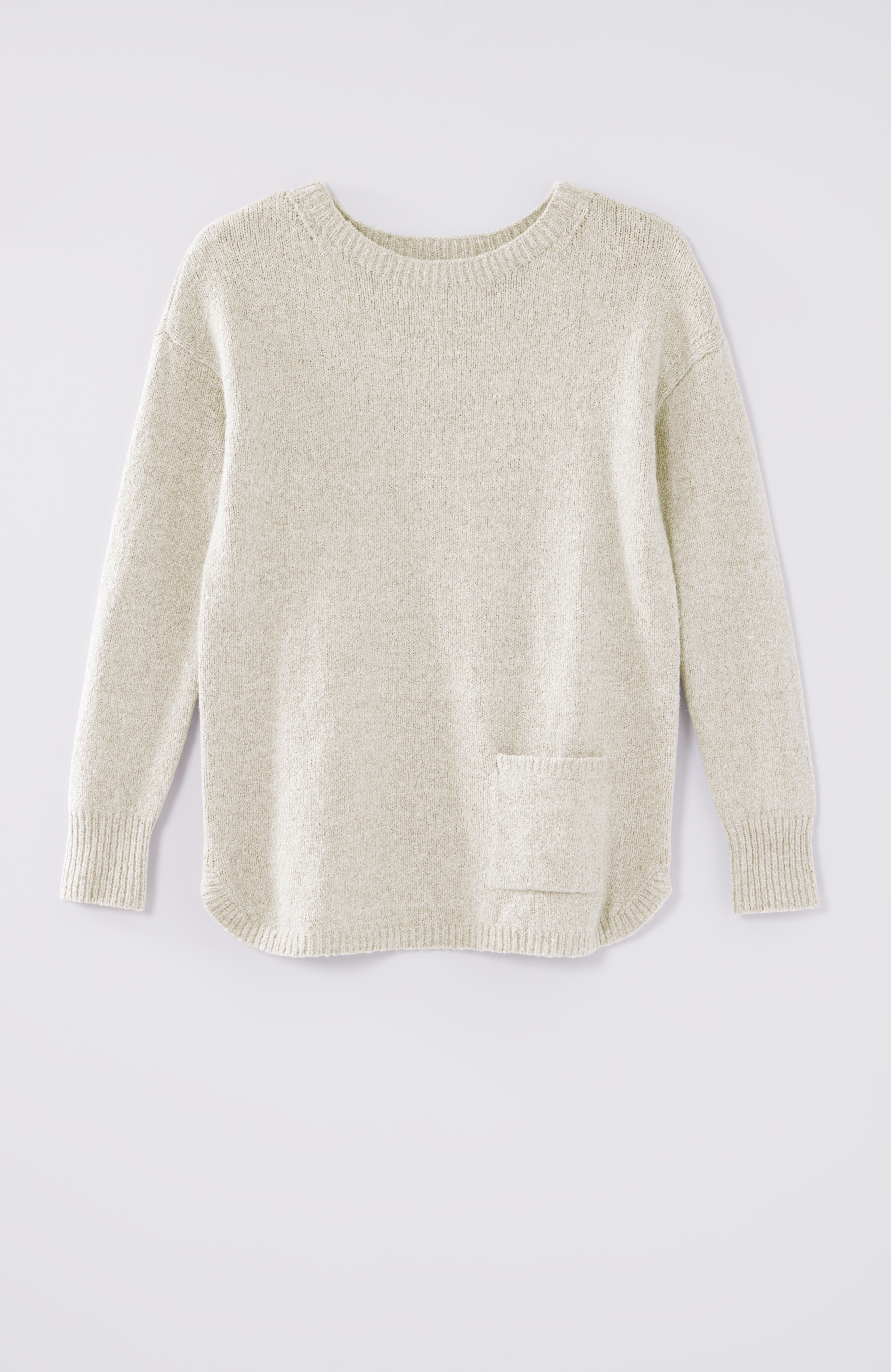 Pure Jill Single-Front-Pocket Sweater