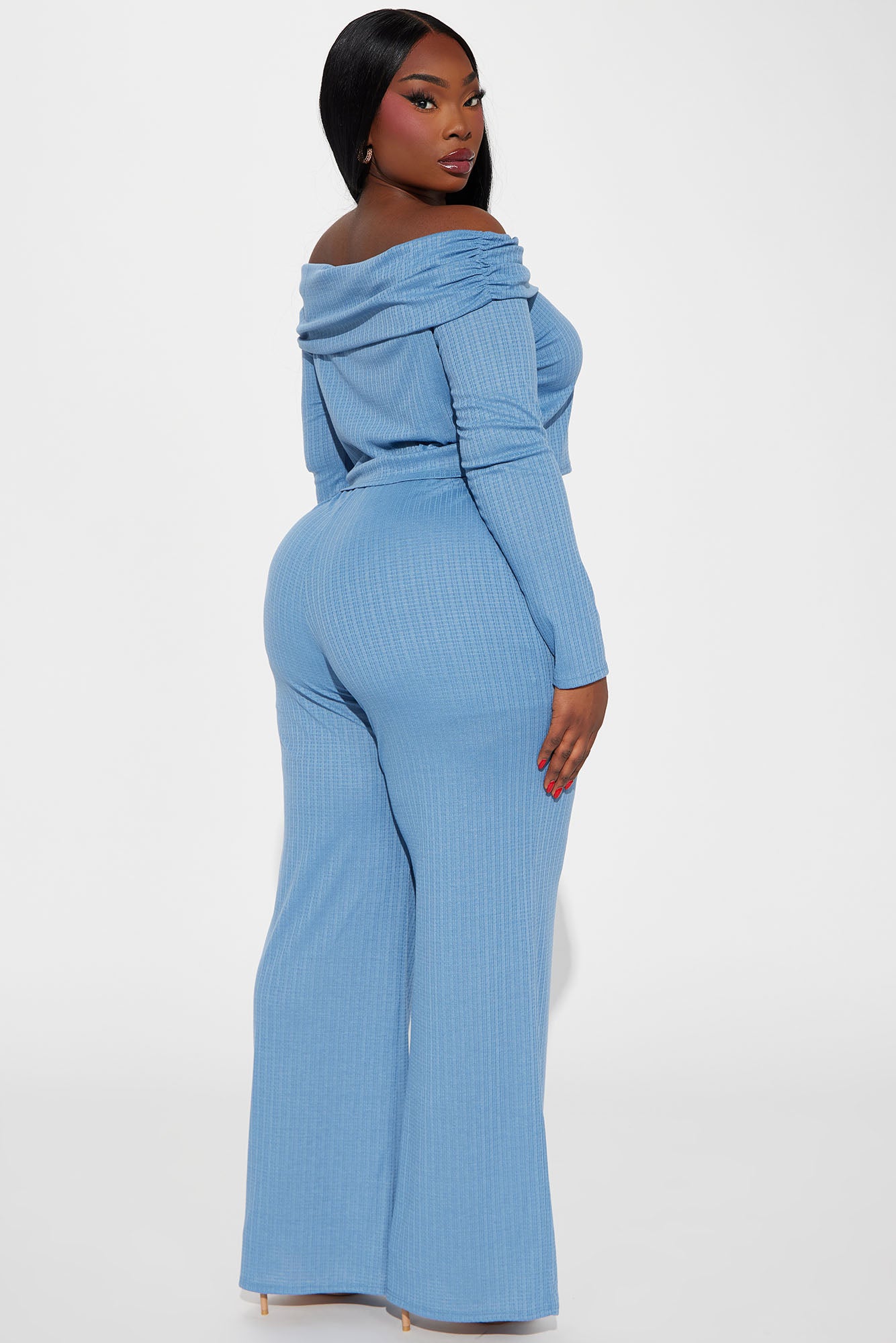 Always A Beauty Pant Set - Blue