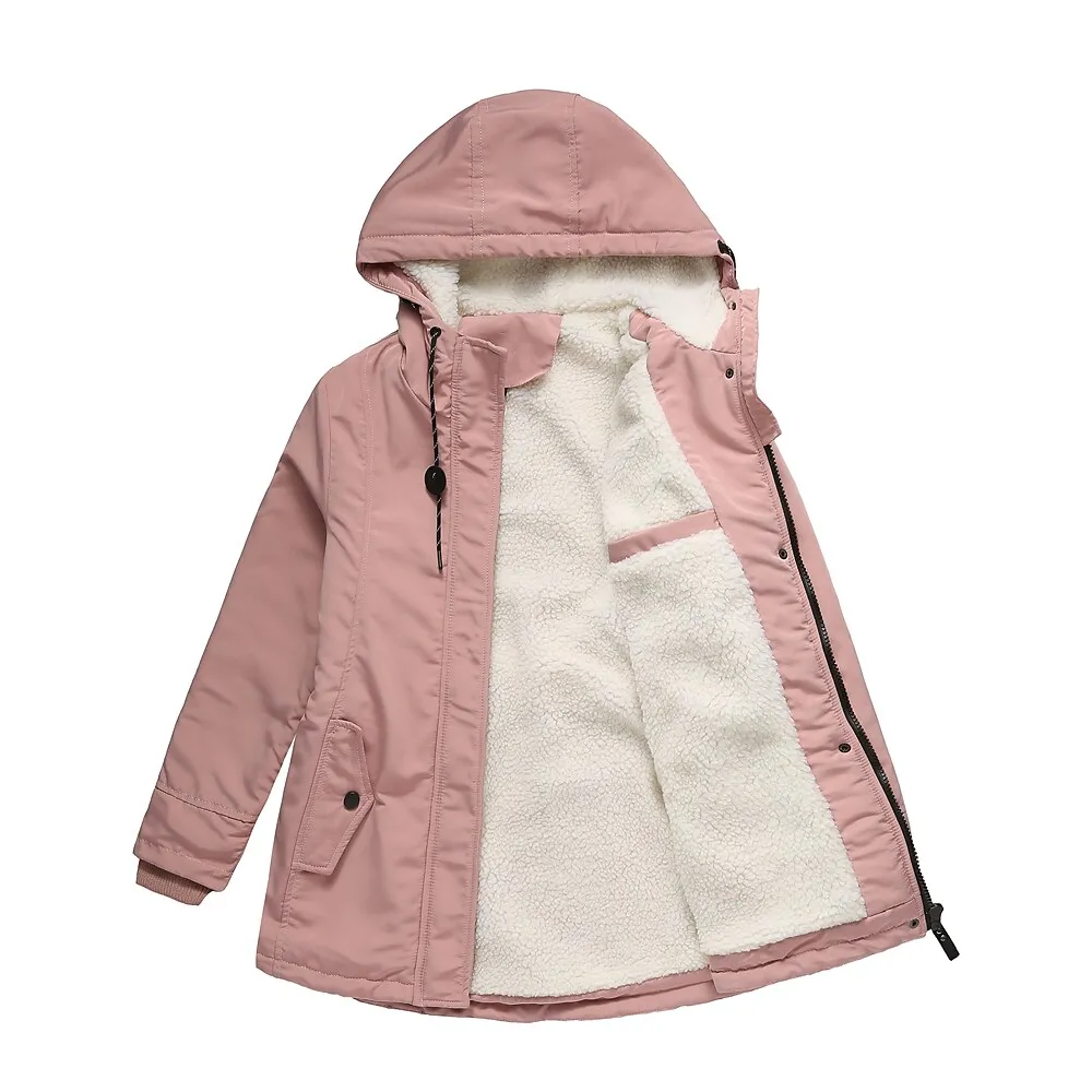 Women's Parka Street Fall Winter Long Coat