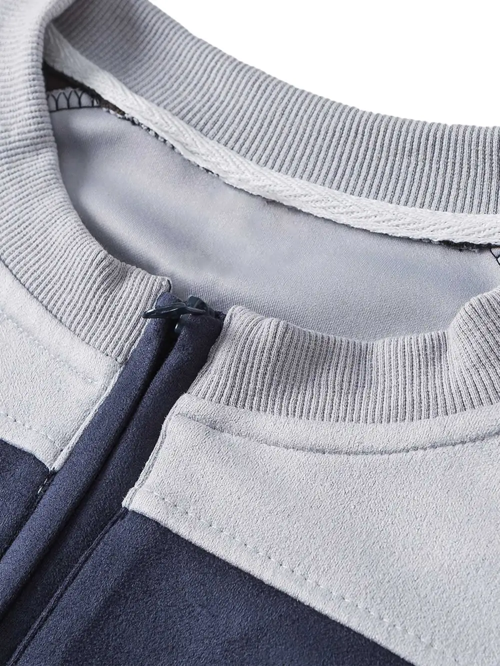 American Retro Patchwork Long-sleeved T-shirt