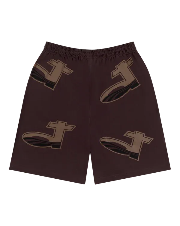 DT Pique Shorts Brown