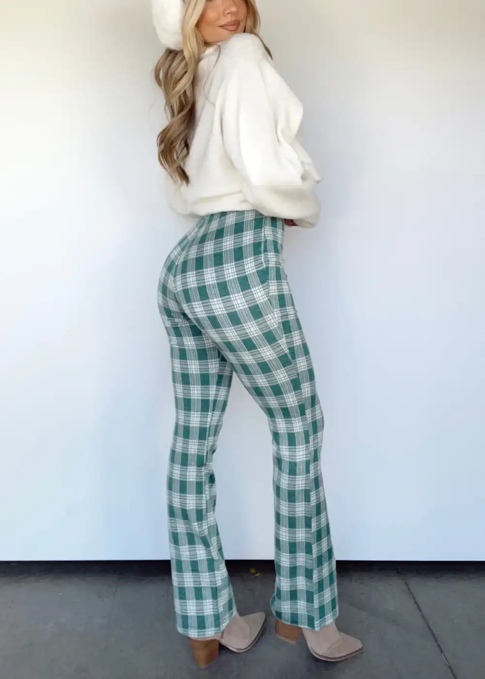 Peppermint Plaid Pants