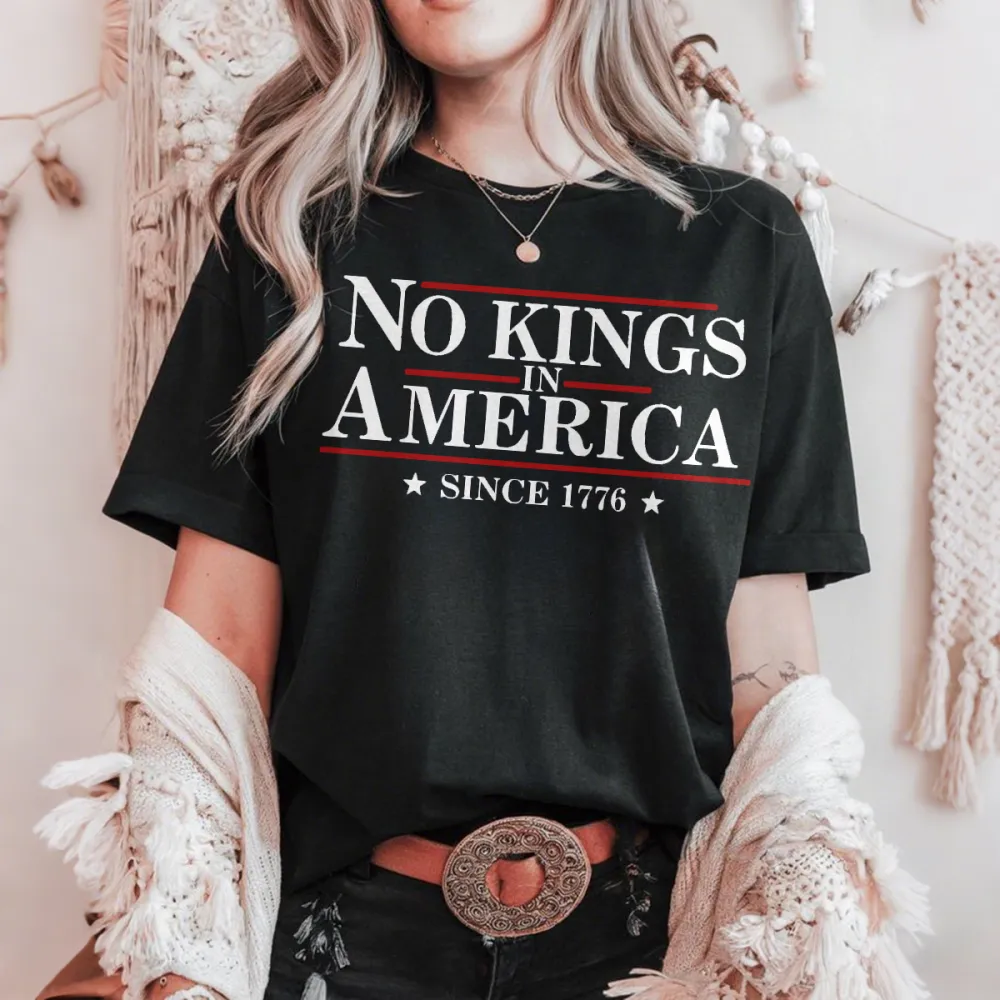 No Kings In America T-Shirt