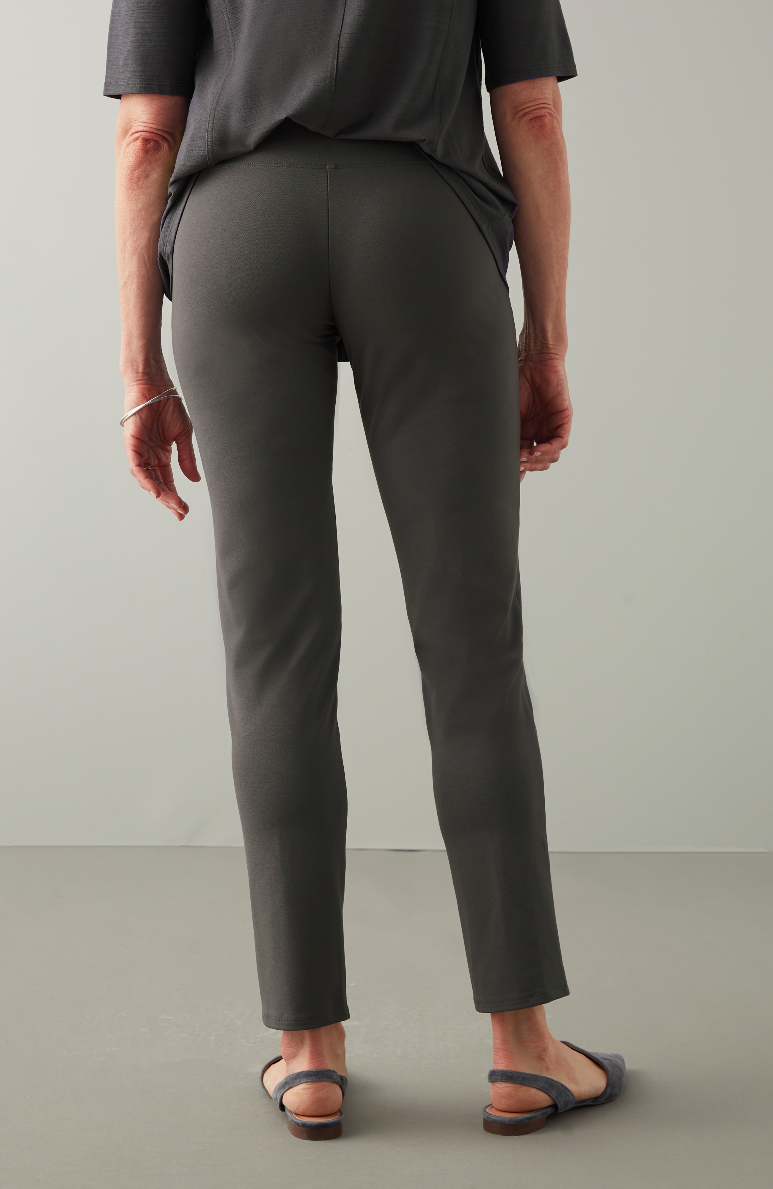Wearever Smooth-Fit Classic Slim-Leg Pants