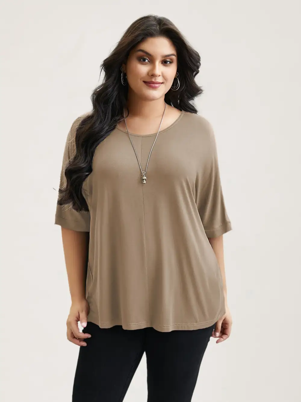 Supersoft Round Neck Plain T-Shirt