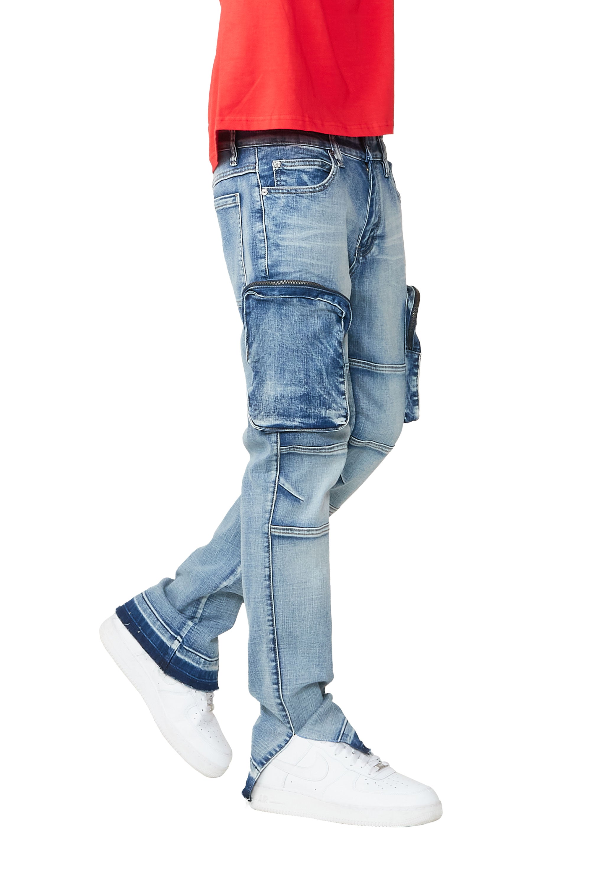 Fitz Indigo Cargo Jean